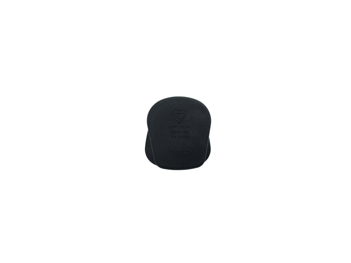 UK 3 Pin Plug - Black