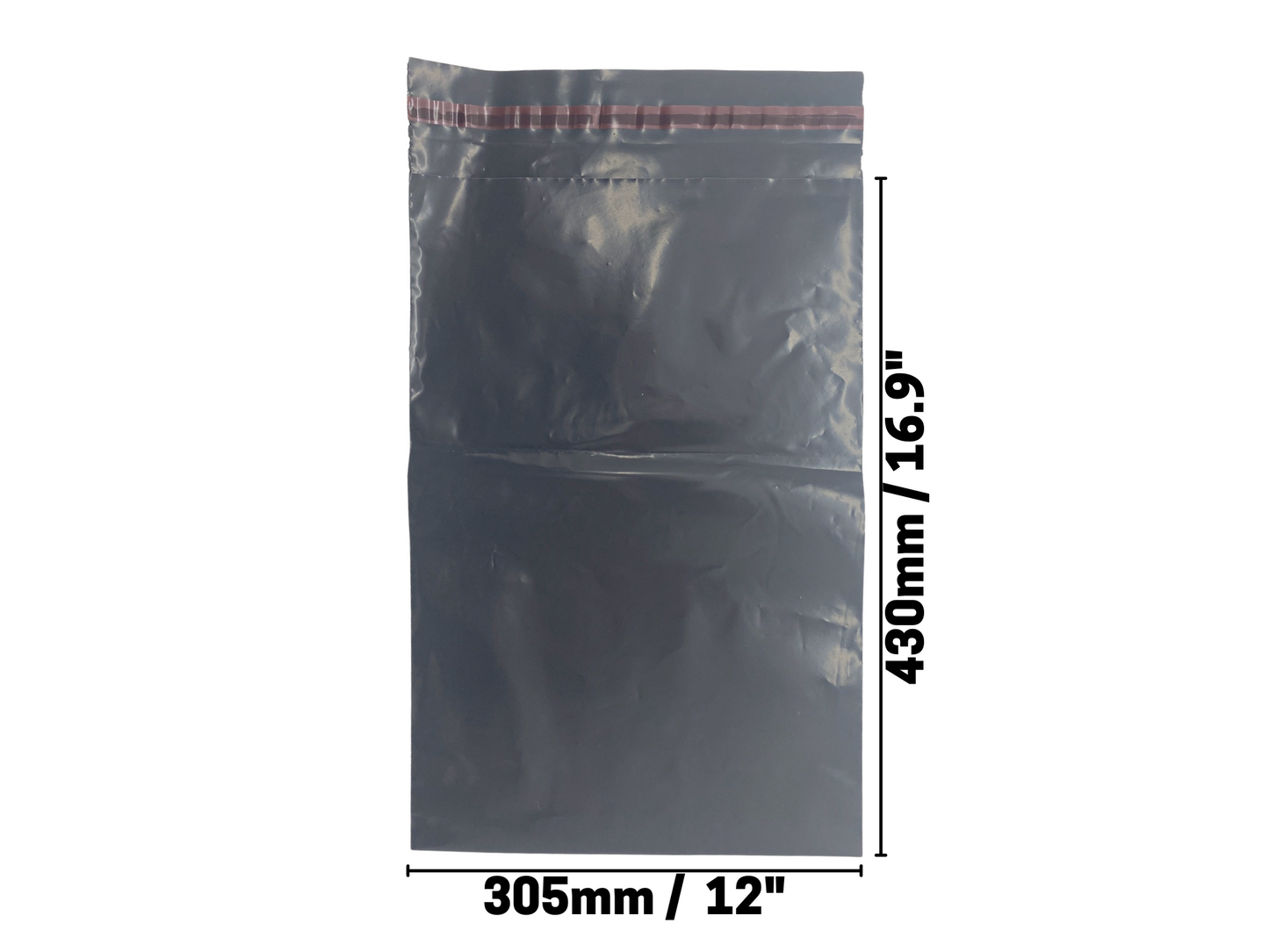 Mailing Bag 305mm x 430mm 10 Pack - Grey