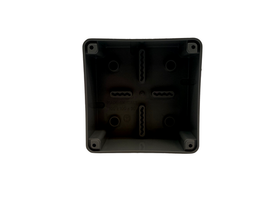 Thermoplastic Adaptable Box IP56 100mm x 100mm x 50mm - Black