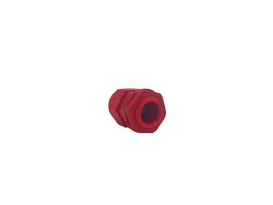 Nylon Cable Gland IP68 20mm Large Pack of 10 - Red