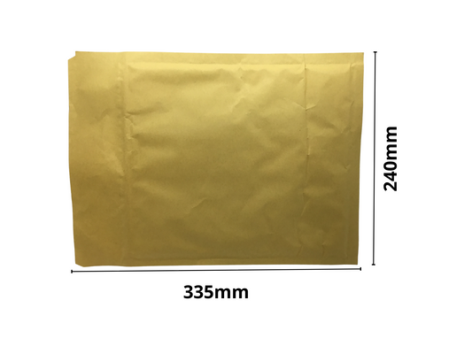 G4 Bubble Envelopes 240mm x 335mm 10 Pack - Gold