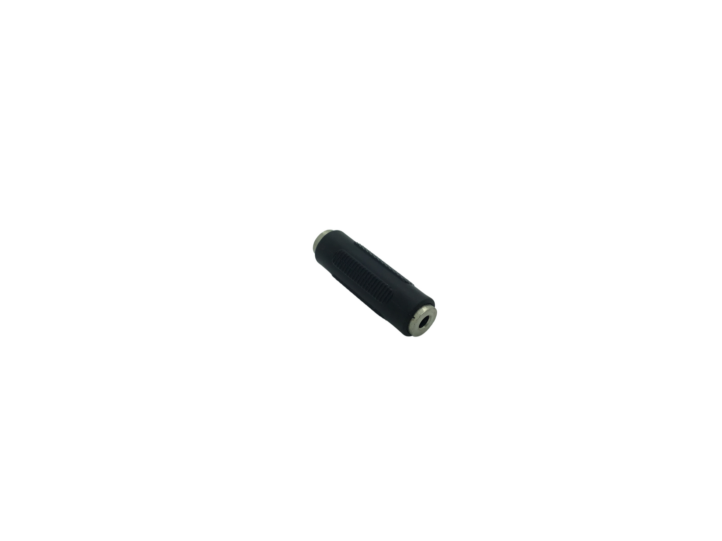 3.5mm Jack Coupler Socket to 3.5mm Socket Stereo - Black