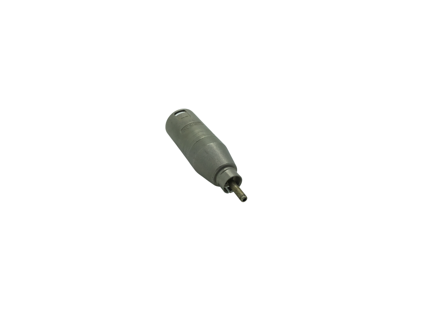 NA2MPMM 3 Pin XLR Male to Phono Plug Adaptor - Nickel