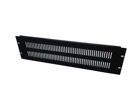 3U Rack vent panel 19" - Black