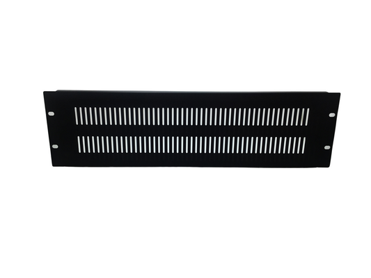 3U Rack vent panel 19" - Black