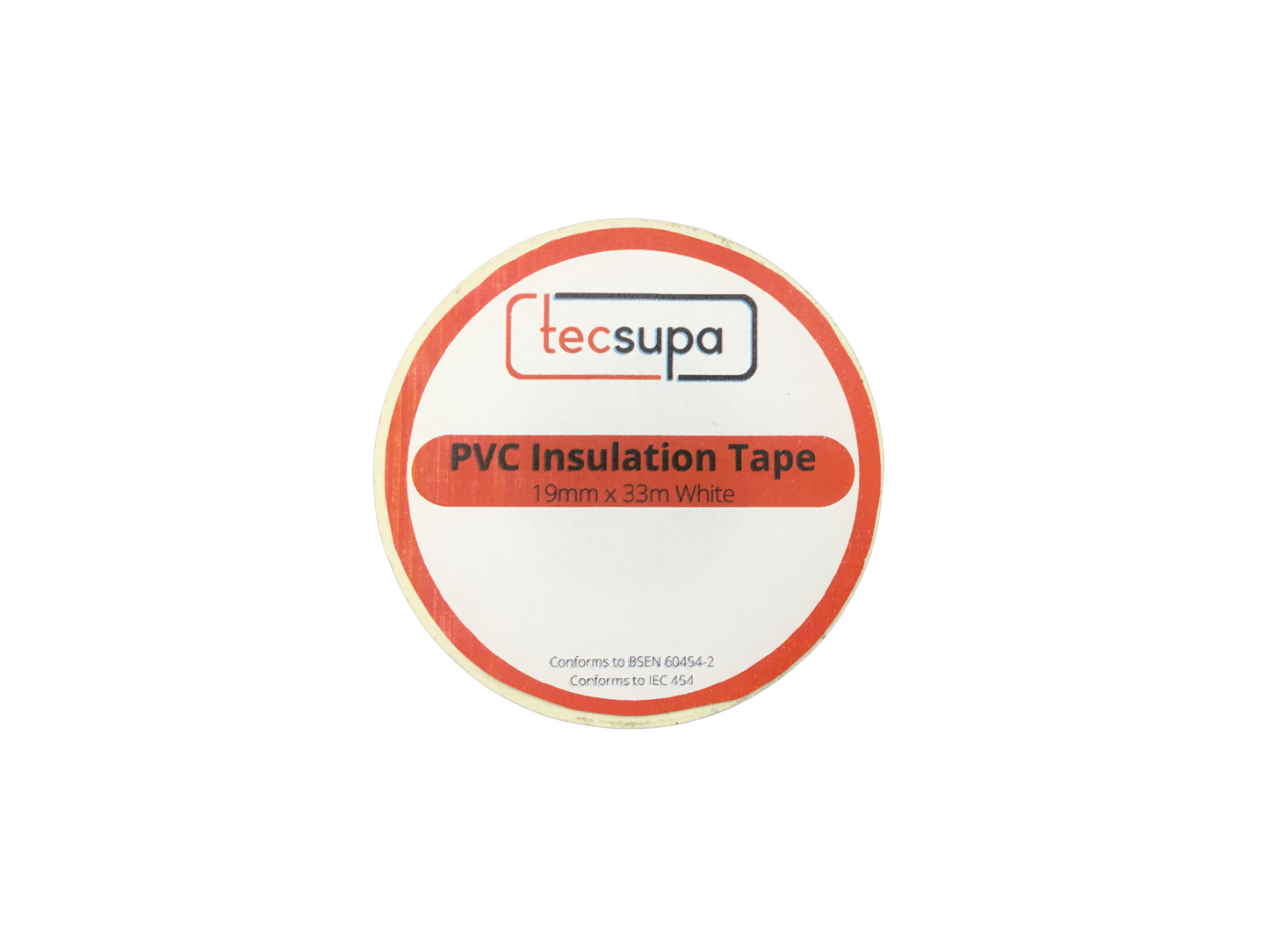 PVC Insulation Tape 19mm x 33m - White