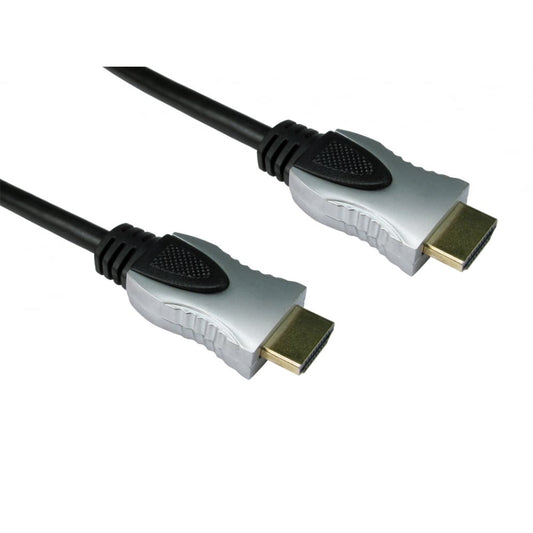 HDMI Lead High Speed 4K UHD Gold Plated Connectors - Black