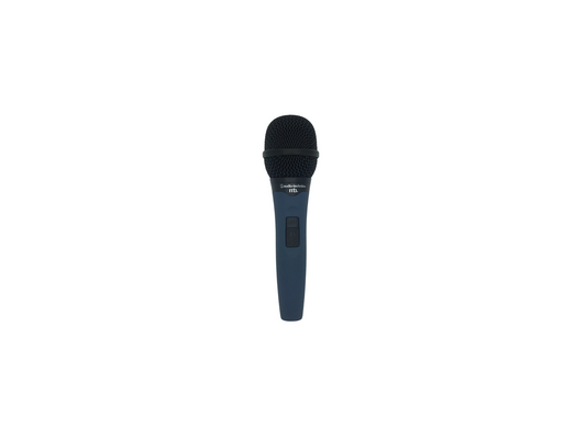 MB3K Handheld Extended Range Vocal Switched Microphone - Blue and Black