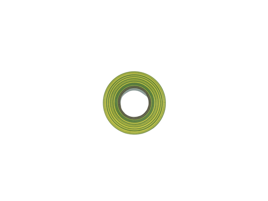 PVC Insulation Tape 19mm x 33m - Green and Yellow