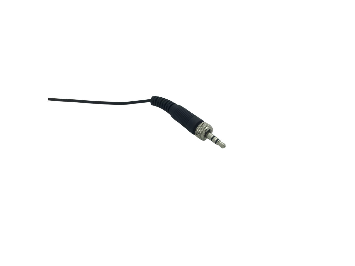 Slim Type Lapel Mic with 3.5mm Jack (Metal Screw) Connector for Trantec S4.04, 4.10 Belt-Packs