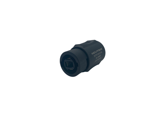 SpeakON 4 Pole Speaker Coupler NL4MMX - Black