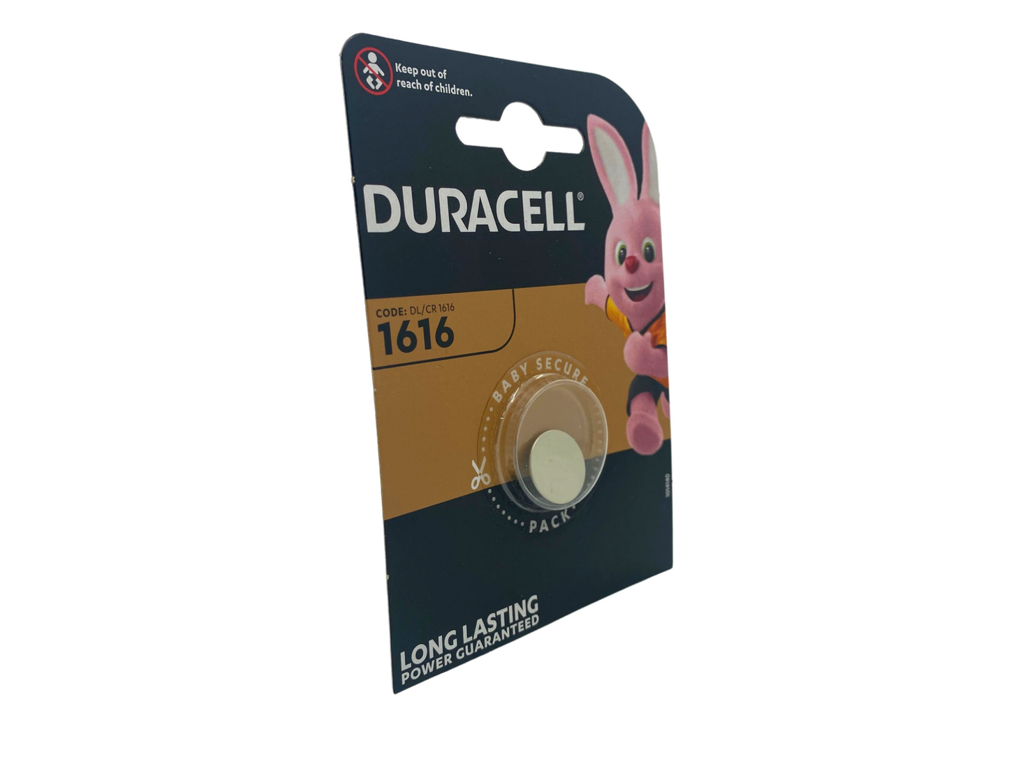 Duracell CR1616 Lithium Cell Battery