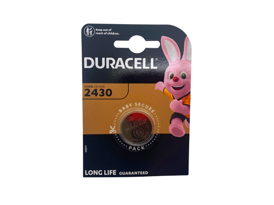 Duracell CR2430 Lithium Cell Battery