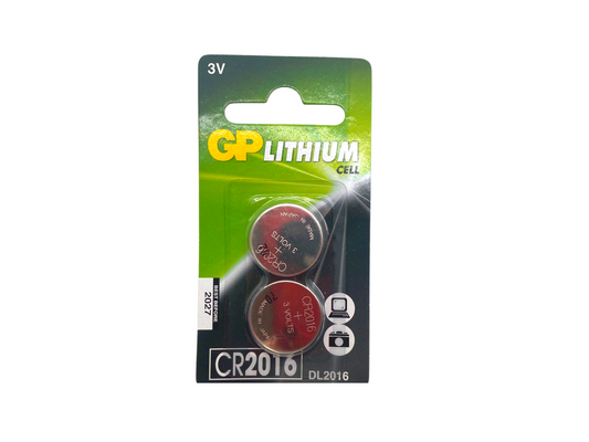 GP CR2016 Lithium Cell Battery 5 Pack