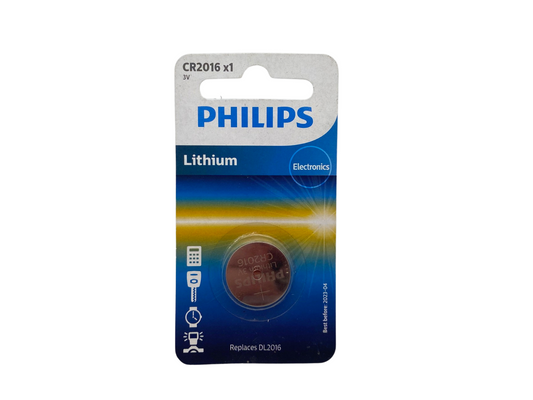 Philips CR2016 Lithium Cell Battery