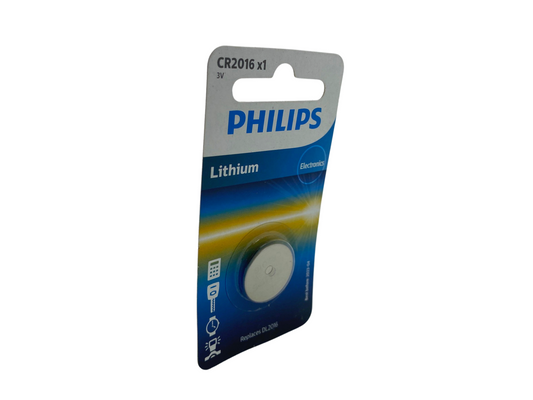 Philips CR2016 Lithium Cell Battery
