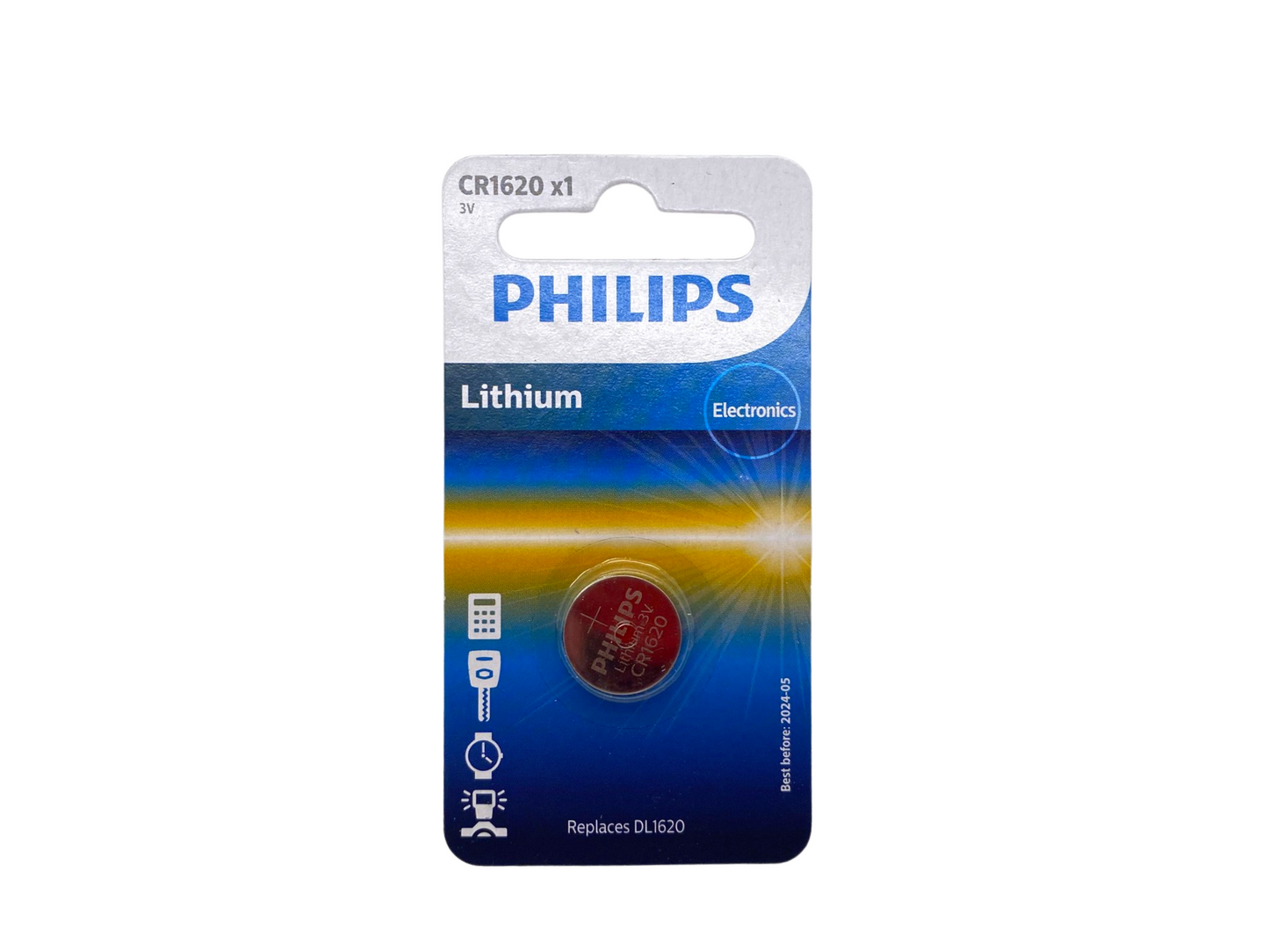 Philips CR1620 Lithium Cell Battery