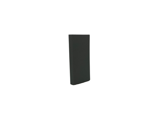 Single Euro Module Blank 25mm x 50mm - Black