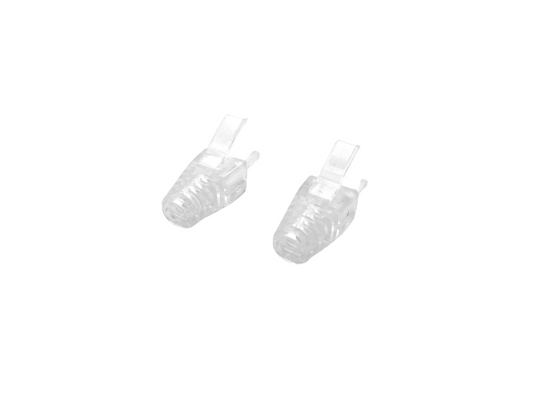 Cat 6 RJ45 SPEEDY Strain Relief Boots - Clear
