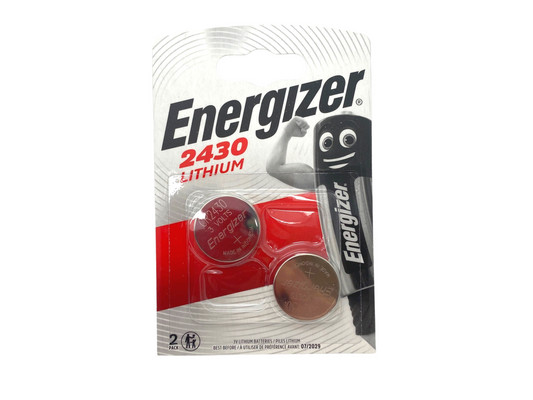 Energizer CR2430 Lithium Cell Battery 2 Pack