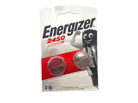 Energizer CR2450 Lithium Cell Battery 2 Pack
