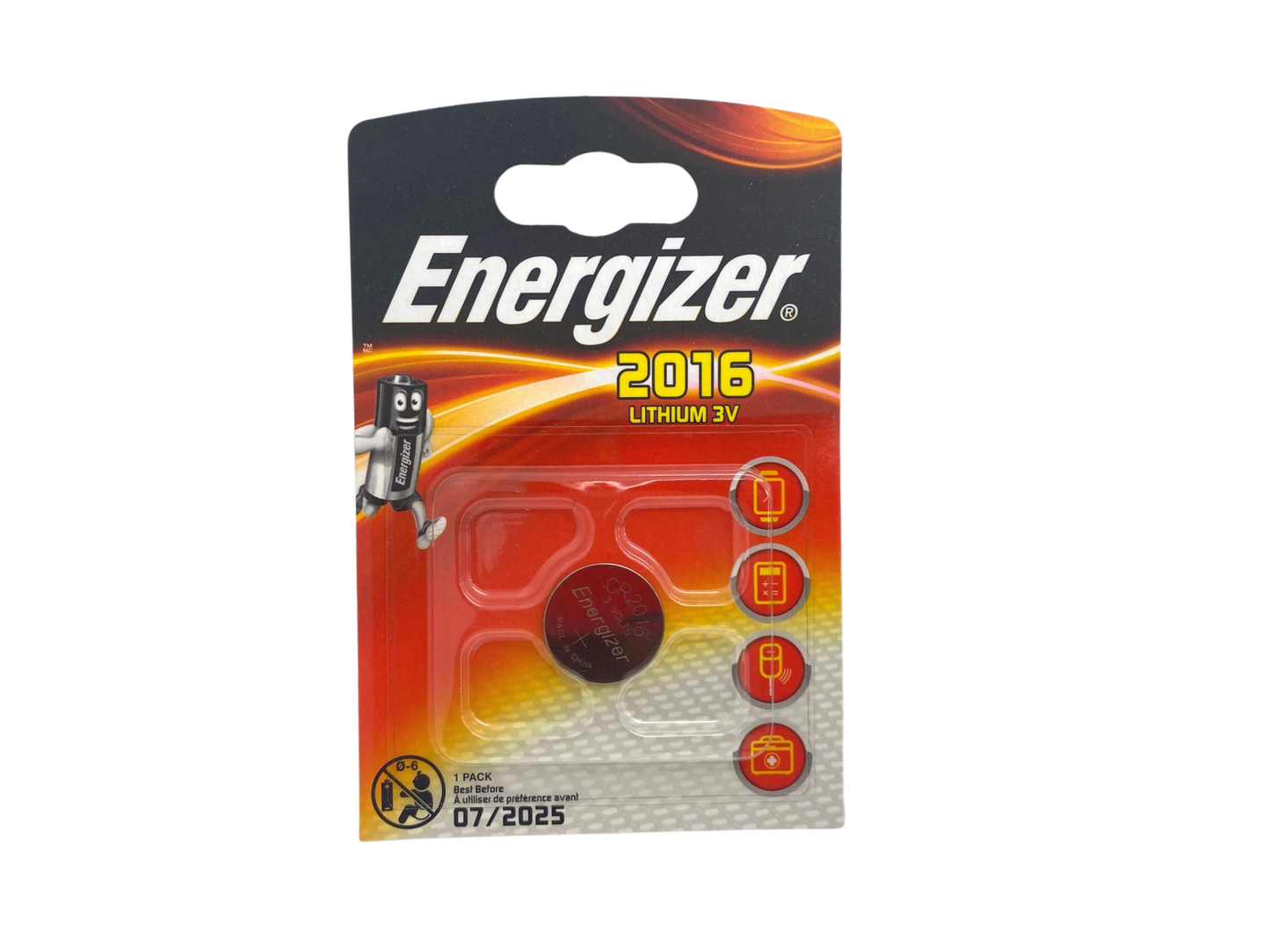 Energizer CR2016 Lithium Cell Battery