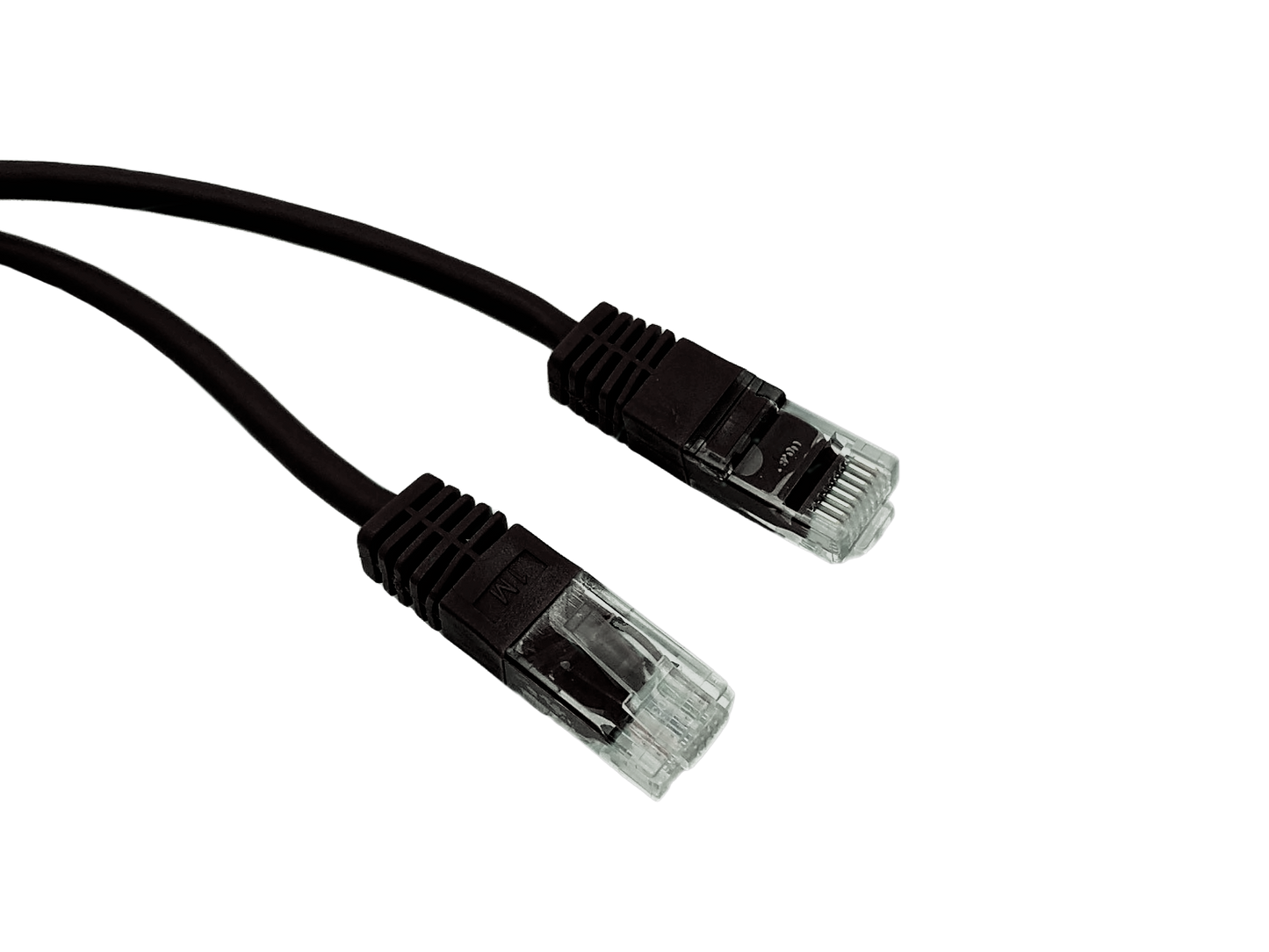 RJ45 Plug - RJ45 Plug Cat 5e UTP PVC Lead - Black